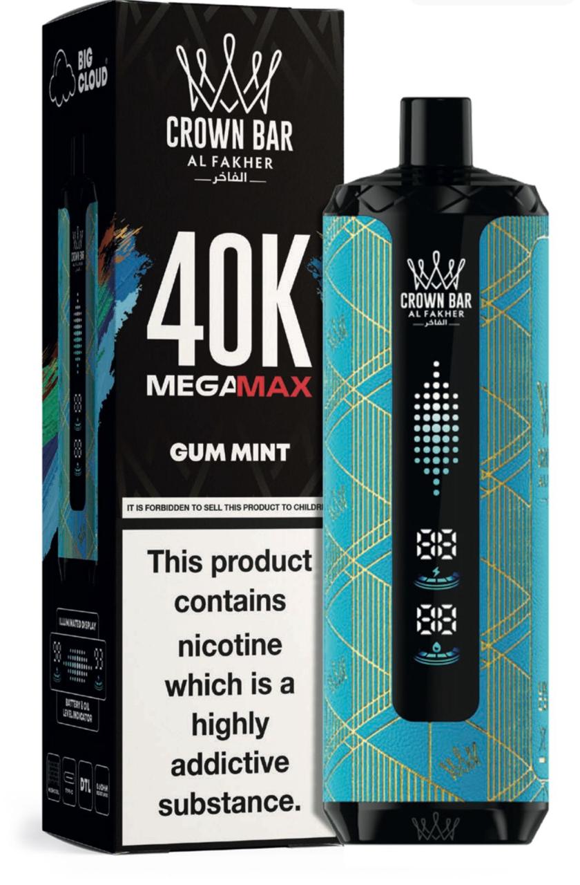 al fakher megamax 40k - gum mint