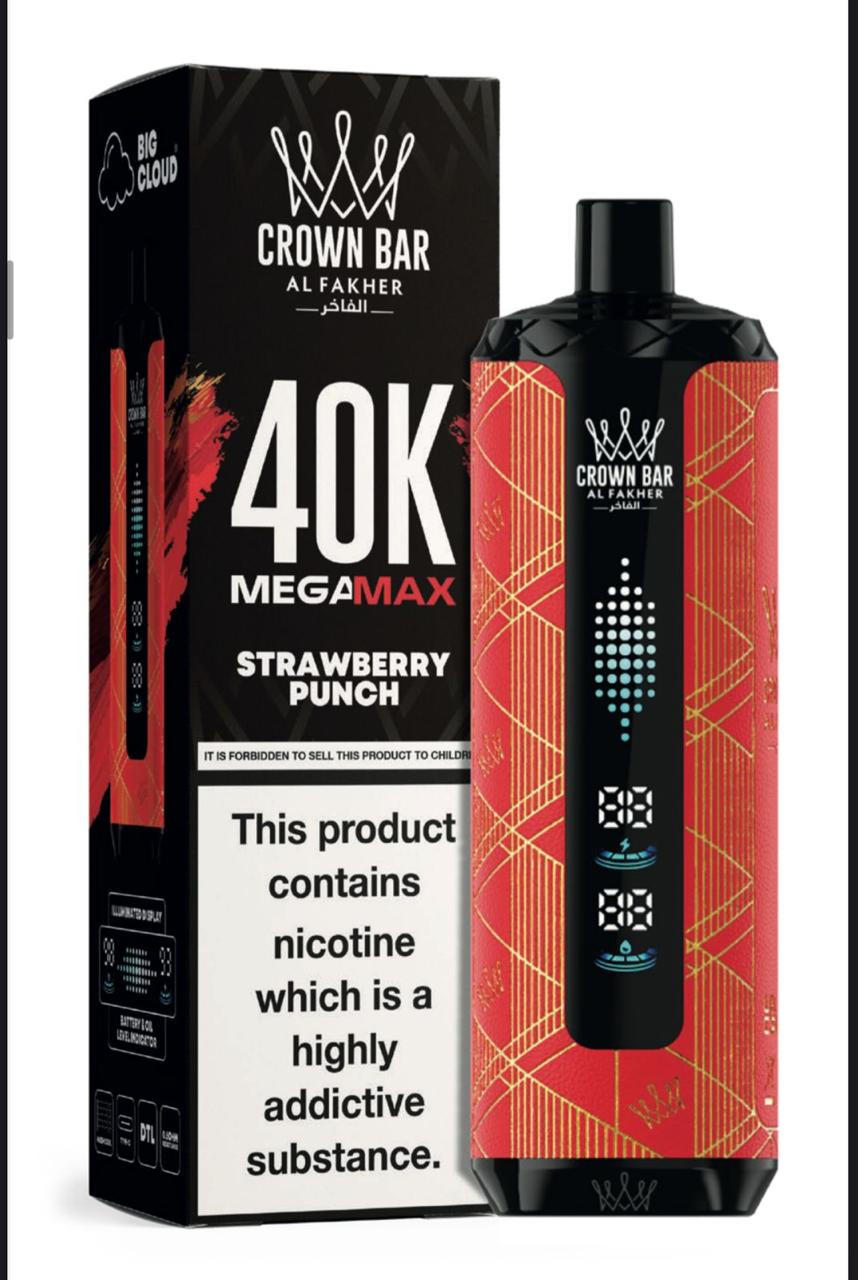al fakher megamax 40k - strawberry punch