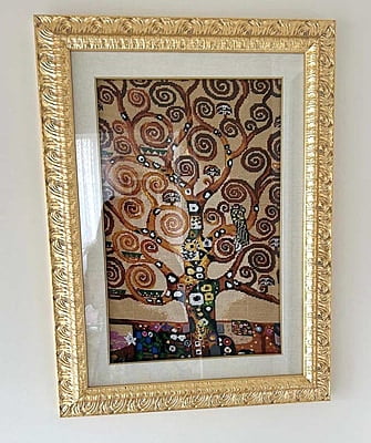 L'Albero della Vita - Tela prestampata per mezzopunto da 45x70 cm