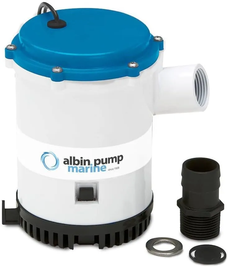 Albin Pump Bilge Pump Heavy Duty 1750 GPH - 12V