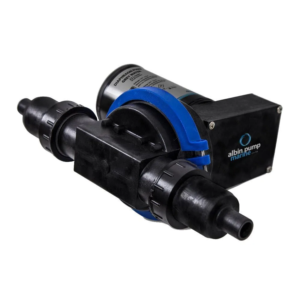 ALBIN Waste Water Diaphragm Pump 12V 5.8 GPM (03-01-001)