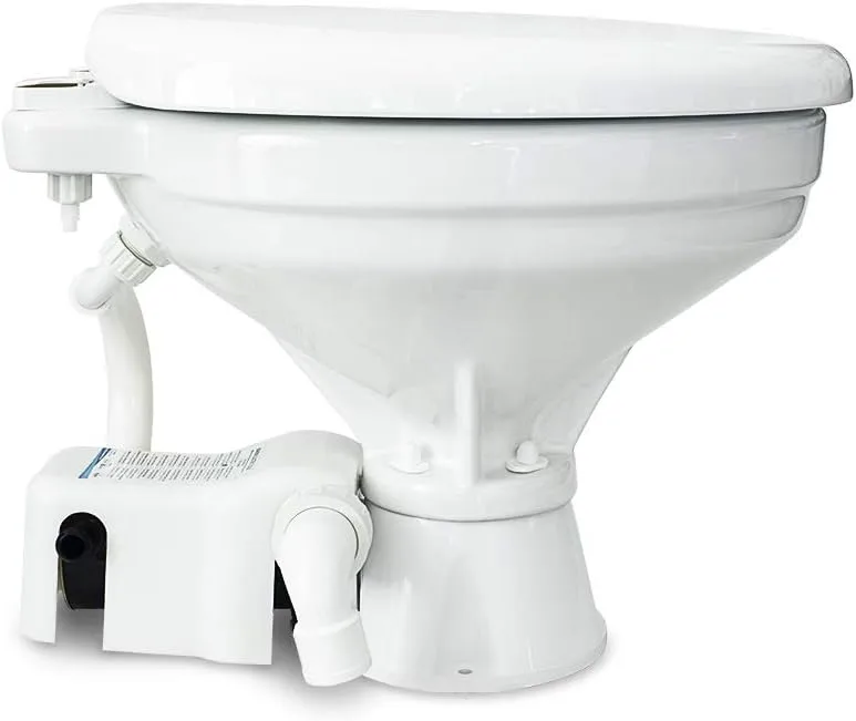 Albin Group Marine Toilet Standard Electric EVO Comfort - 12V