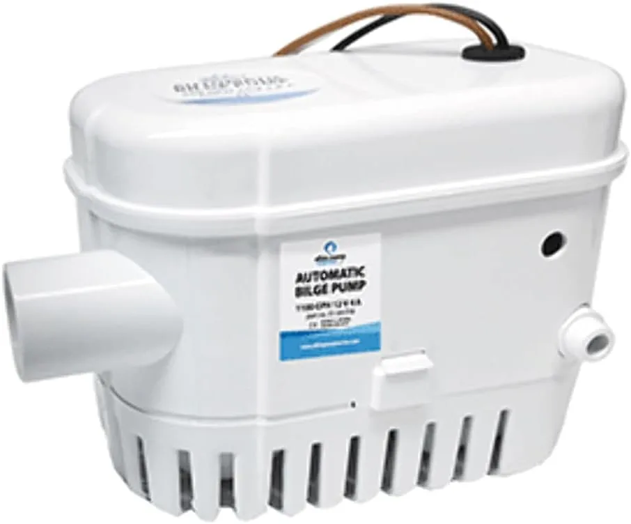 Marine 01-04-019 Albin Pump Automatic Bilge Pump 1100 GPH - 24V