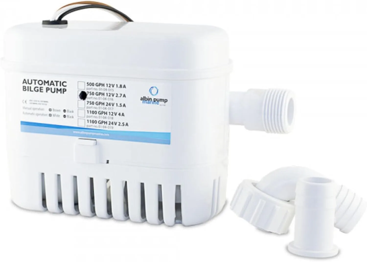 Automatic Bilge Pump 750 GPH 12V