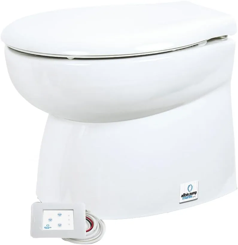 Albin Pump Marine 07-04-016 Toilet Silent Premium Low - 12V