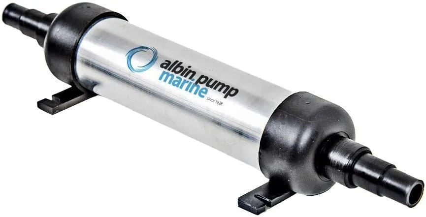 Albin Pump Marine 03-66-011 Active Carbon Filter