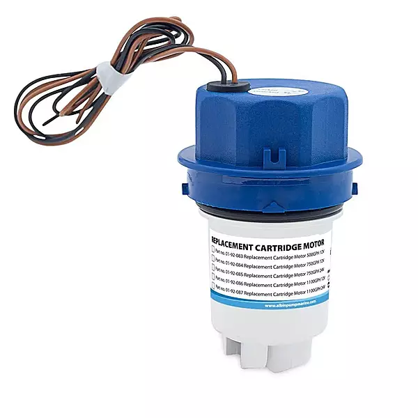 Marine 01-92-086 Albin Pump Replacement Cartridge for 1100 GPH - 12v