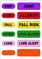 ZEBRA ZEB-LBALERTLIMBALERT ALERT LABELS PINK LIMB ALERT 2.5X3.5 12L