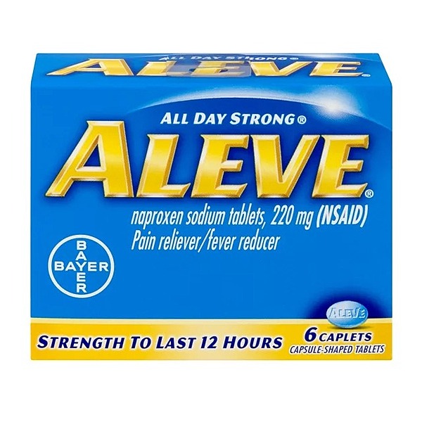 Aleve Caplets 220mg 6ct