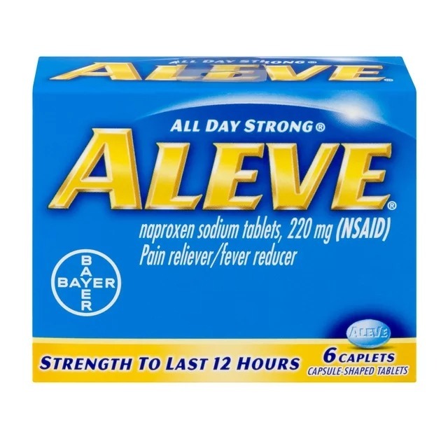 Aleve Caplets 220mg 6ct