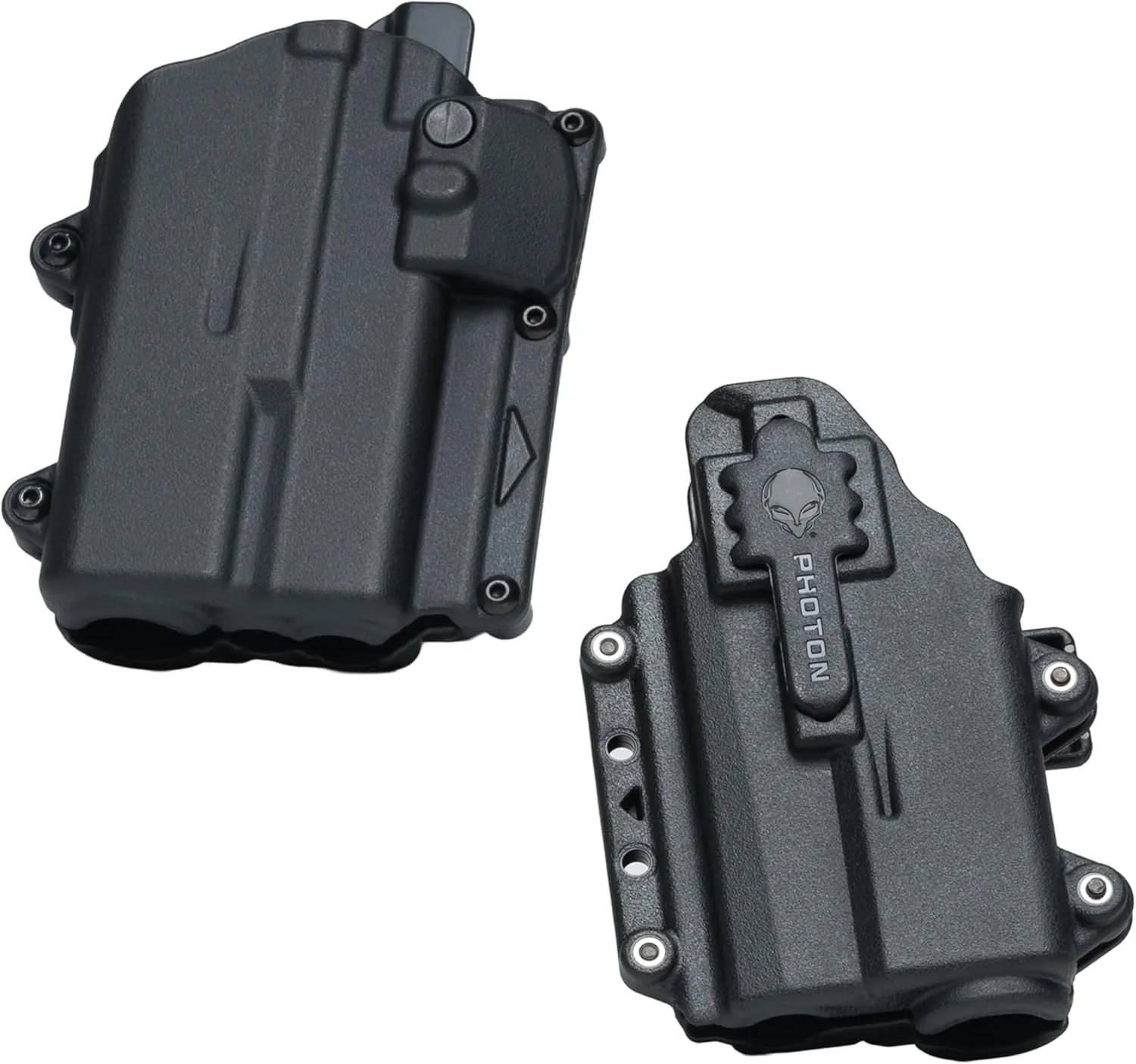 Alien Gear Rapid Force Level 2 Holster & Photon Light-Bearing Holster – Glock 19/19X/19 MOS/23 (Gen 1–4)/44/45/45 MOS