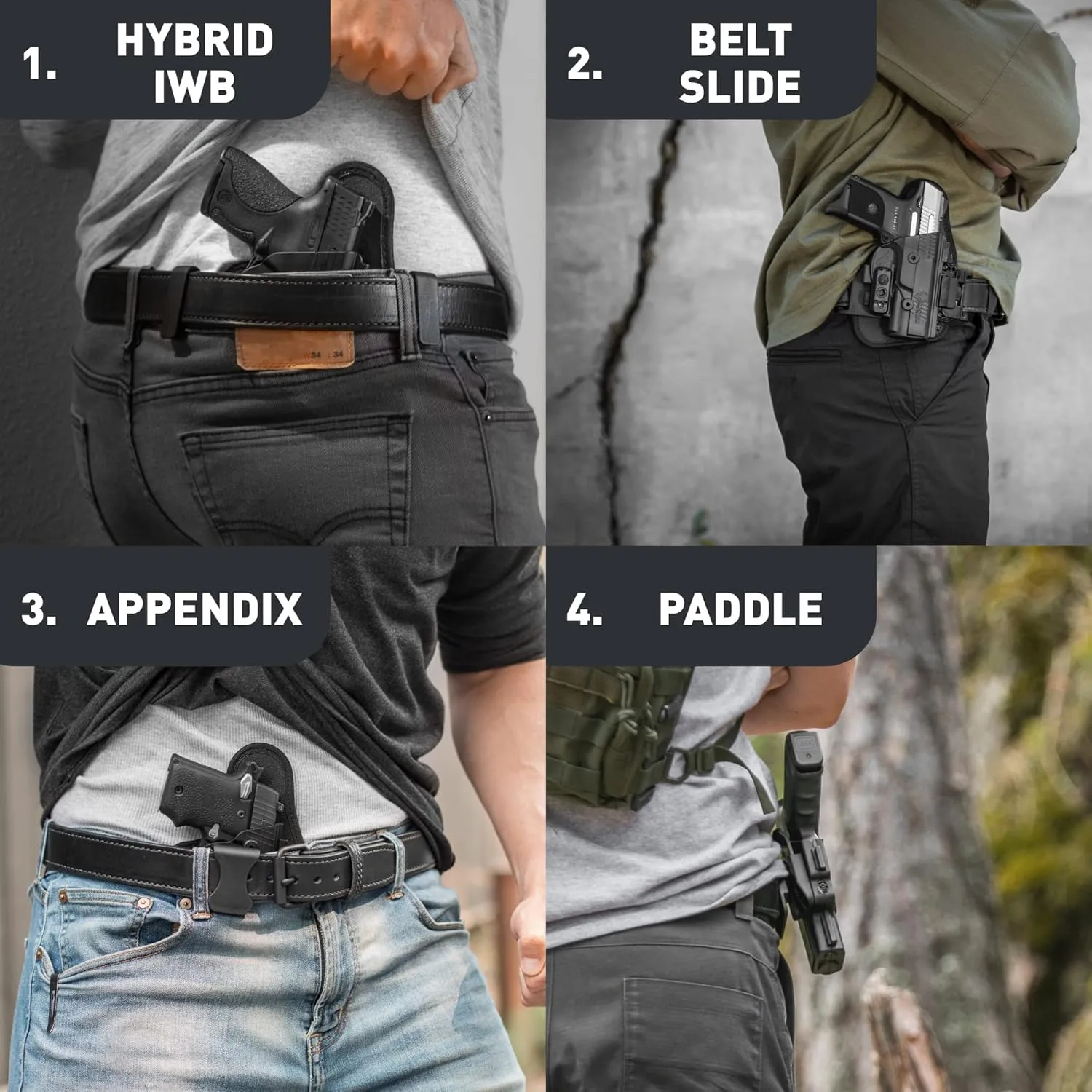 Alien Gear ShapeShift Core Carry Pack 4-in-1 Holster