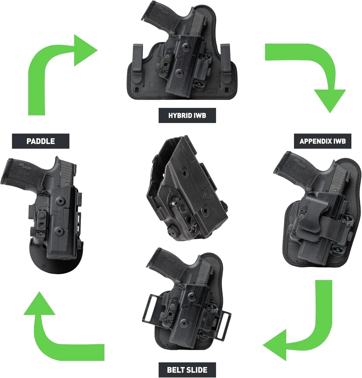 Alien Gear ShapeShift Core Carry Pack 4-in-1 Holster
