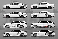 Custom Printed & Cut Vinyl Graphics Kit