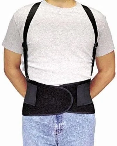Allegro Industries 7176-04, Economy Belt, Black, X-Large (47" to 56") (Pack of 14 pcs)