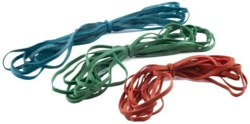 Alliance Rubber 07825 Supersize Bands - Large 12" Heavy Duty Latex Rubber Bands, Red, 50 Count