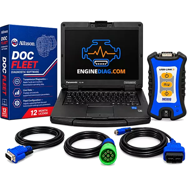 Allison DOC + NEXIQ USB-Link 3 Diagnostic Laptop Kit