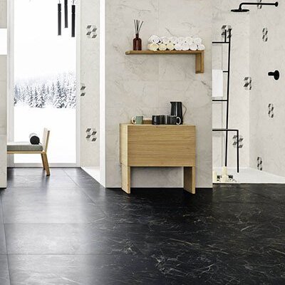 Gresie MARAZZI, ALLMARBLE ELEGANT BLACK LUX 60X120