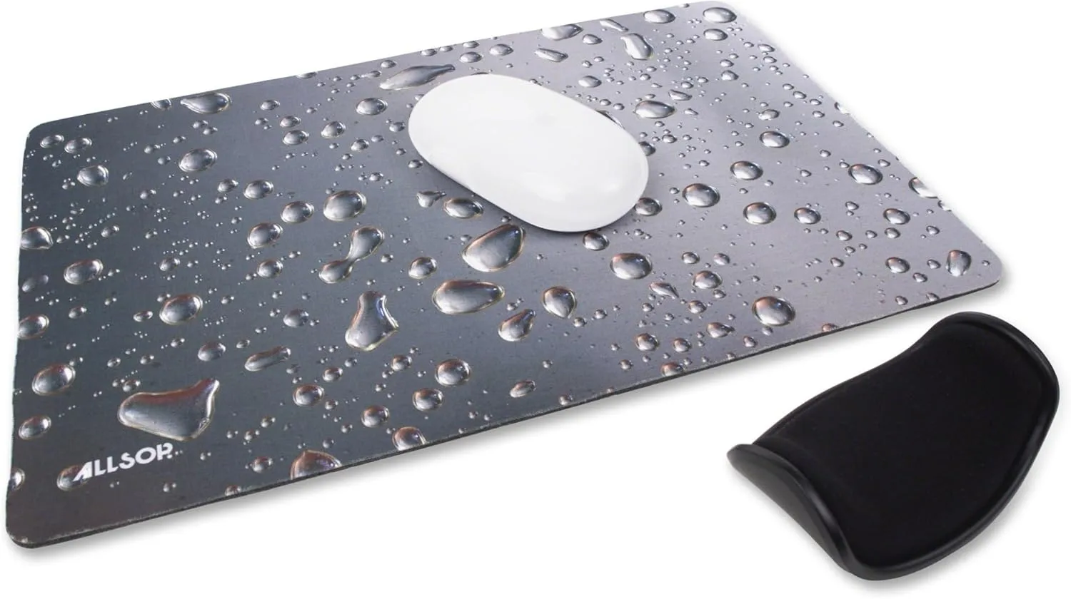 Allsop 29538 Wrist Assist Memory Foam Ergonomic Wrist Rest, Black (ASP29538)