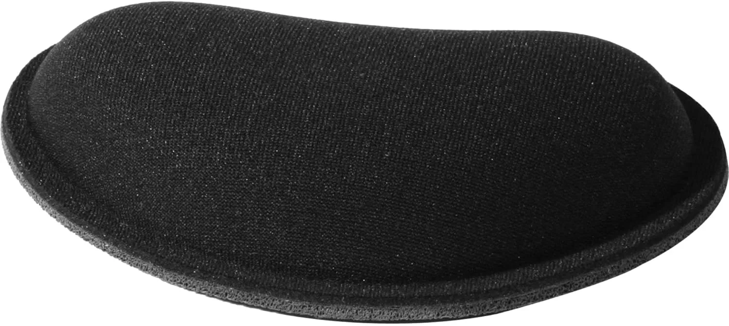 Allsop Memory Foam Mouse Wrist Rest, Small, Black