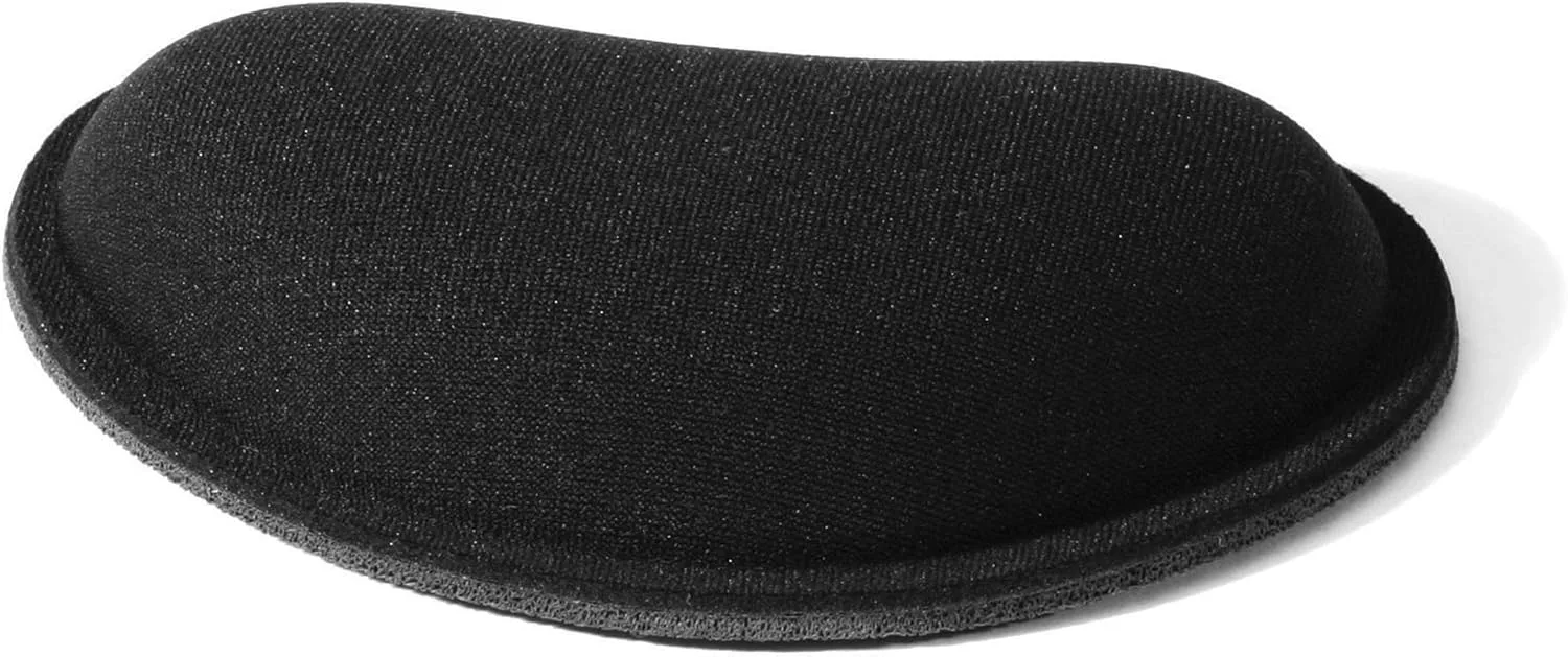 Allsop Memory Foam Mouse Wrist Rest, Small, Black