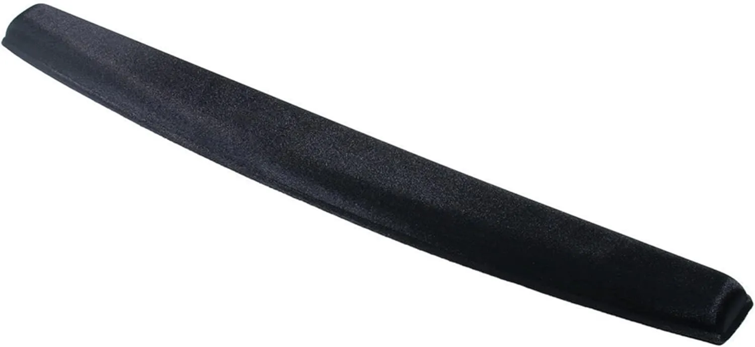 Allsop Memory Foam Wrist Rest, 1 x 18 x 2.75 inches, Black