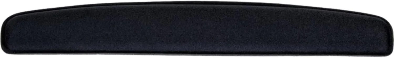 Allsop Memory Foam Wrist Rest, 1 x 18 x 2.75 inches, Black