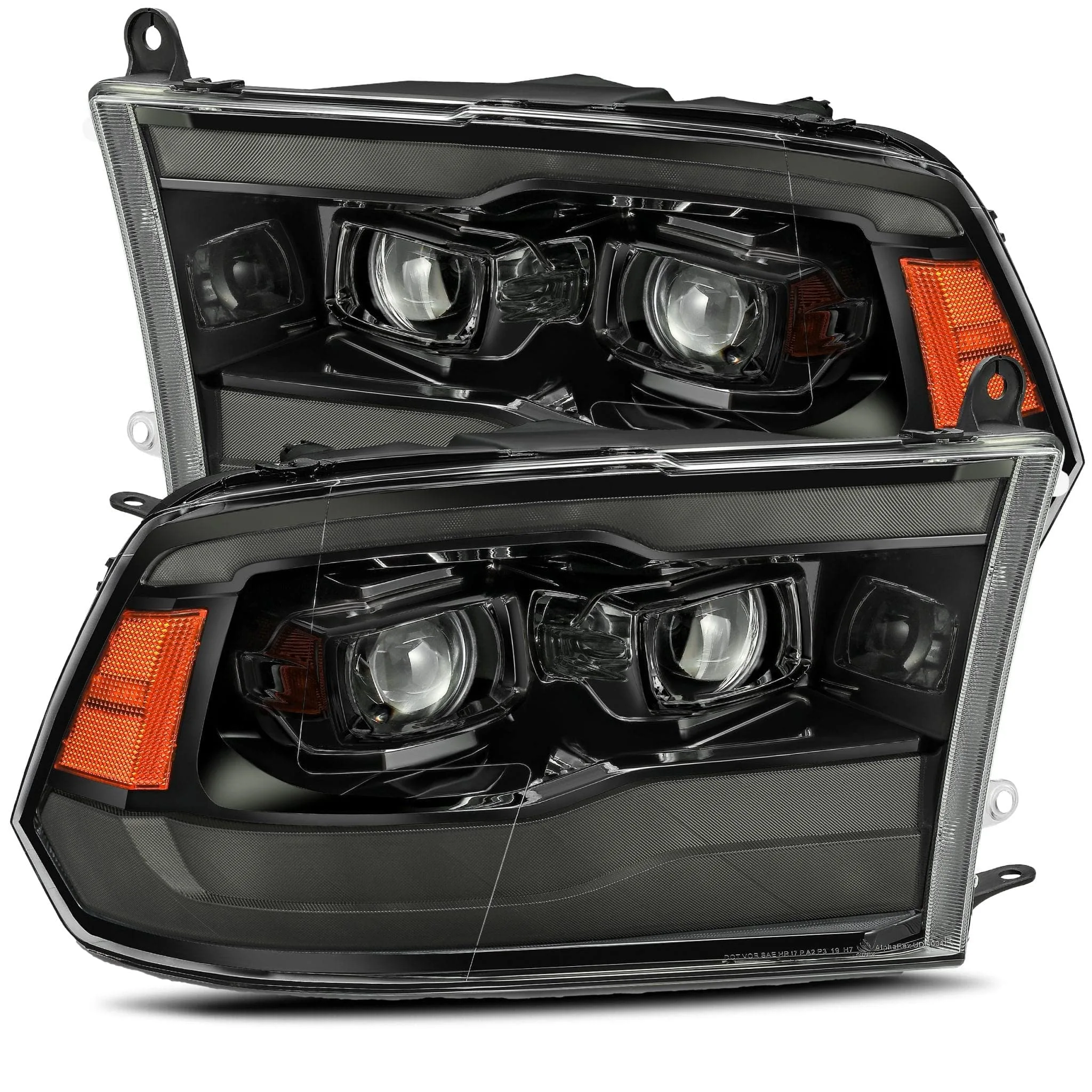 AlphaRex USA 880540 Projector Headlamps Fits Dodge Ram 1500