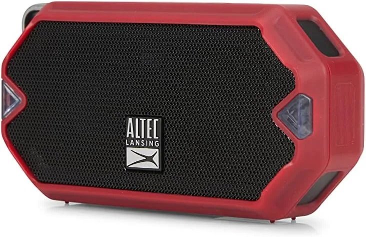 Altec Lansing HydraMini Wireless Bluetooth Speaker, IP67 Waterproof, USB-C Rechargeable