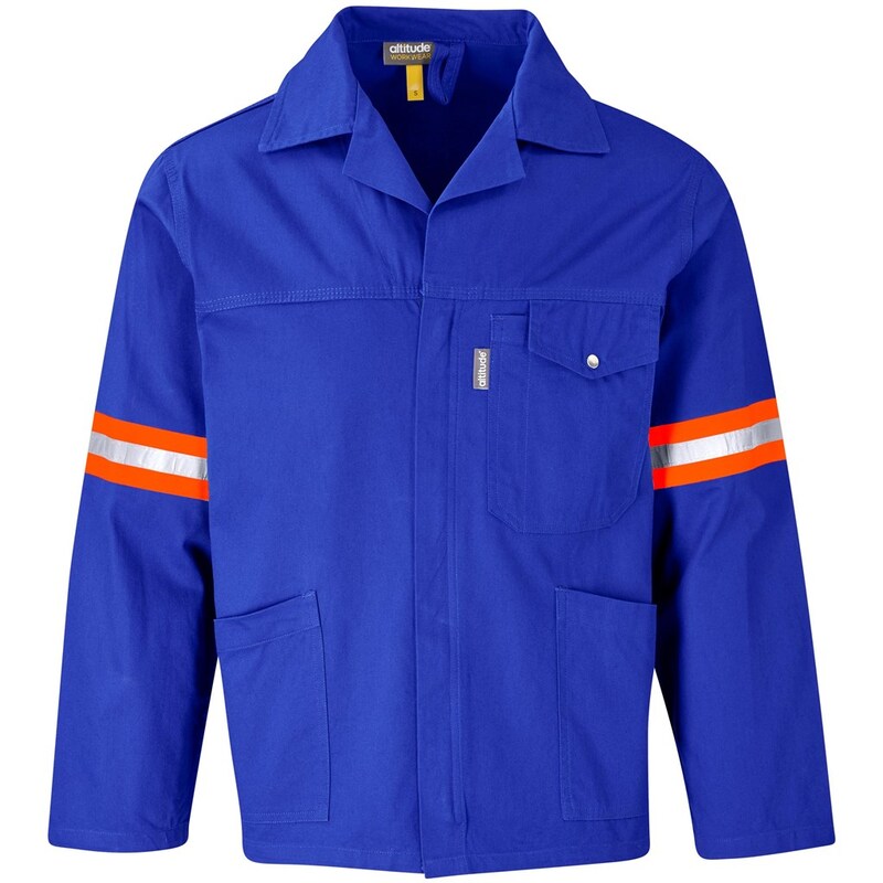 Altitude Artisan Premium 100% Cotton Jacket with Reflective Orange Tape