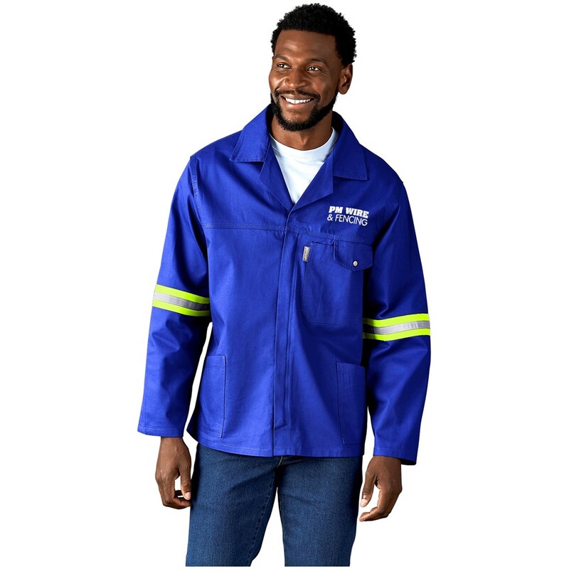 Altitude Artisan Premium 100% Cotton Jacket with Reflective Yellow Tape
