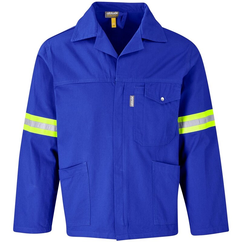 Altitude Artisan Premium 100% Cotton Jacket with Reflective Yellow Tape