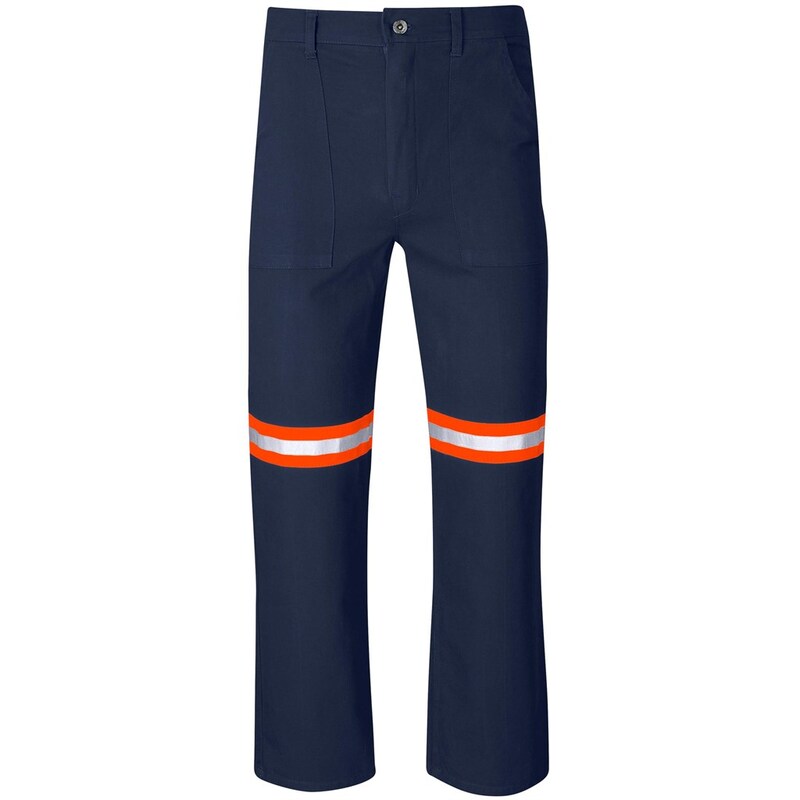 Altitude Artisan Premium 100% Cotton Pants with Reflective Orange Tape