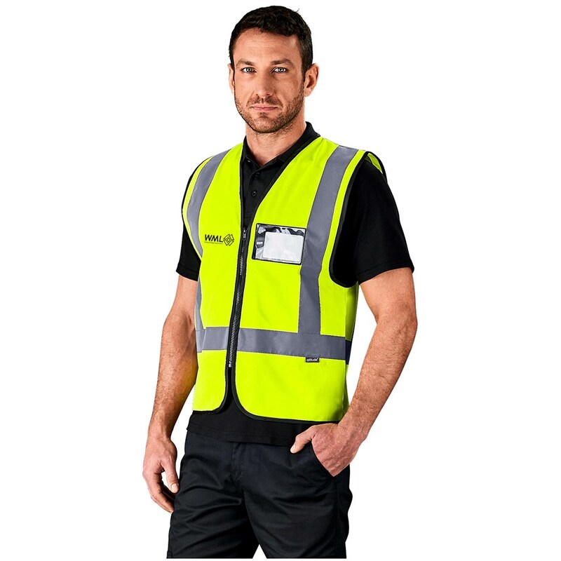 Altitude Direction En4 Hi-Viz Reflective Full Zip Vest