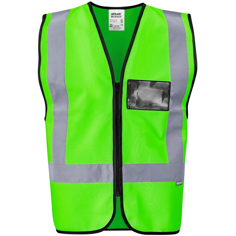 Altitude Direction En4 Hi-Viz Reflective Full Zip Vest
