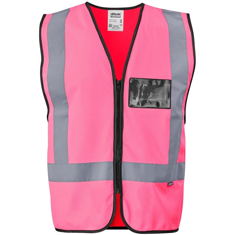 Altitude Direction En4 Hi-Viz Reflective Full Zip Vest