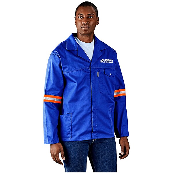 Altitude Site Premium Polycotton Jacket with Reflective Orange Tape