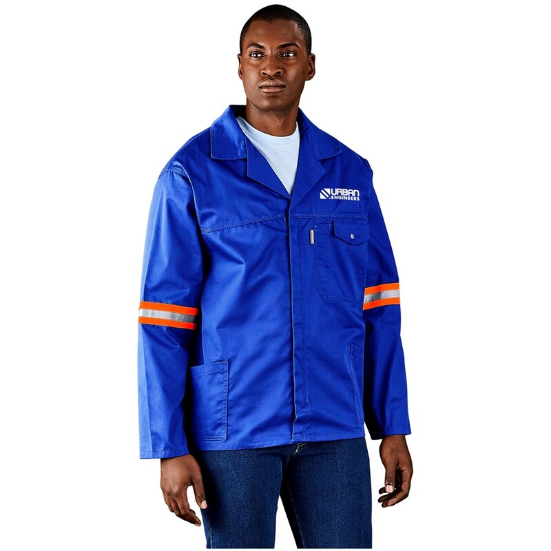 Altitude Site Premium Polycotton Jacket with Reflective Orange Tape