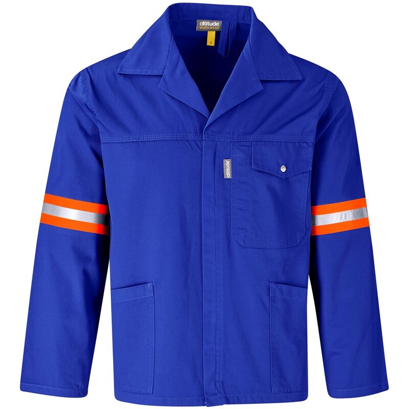 Altitude Site Premium Polycotton Jacket with Reflective Orange Tape