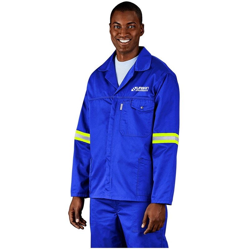 Altitude Site Premium Polycotton Jacket with Reflective Yellow Tape