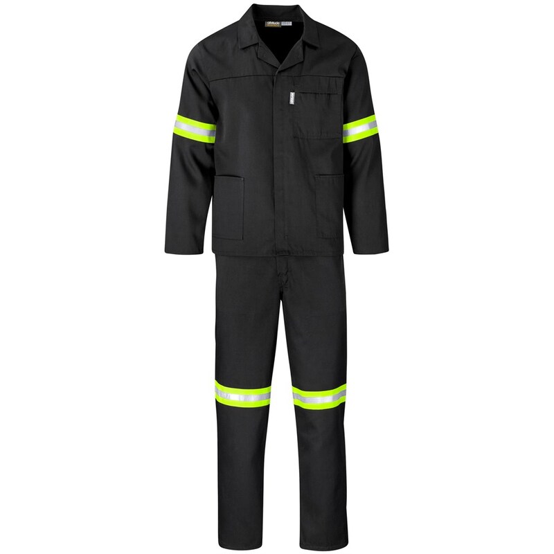 Altitude Trade Polycotton Conti Suit with Reflective Arms & Legs Yellow Tape