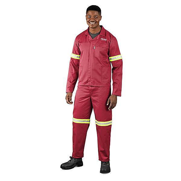 Altitude Trade Polycotton Conti Suit with Reflective Arms & Legs Yellow Tape