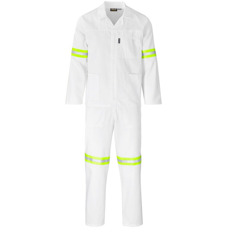 Altitude Trade Polycotton Conti Suit with Reflective Arms & Legs Yellow Tape