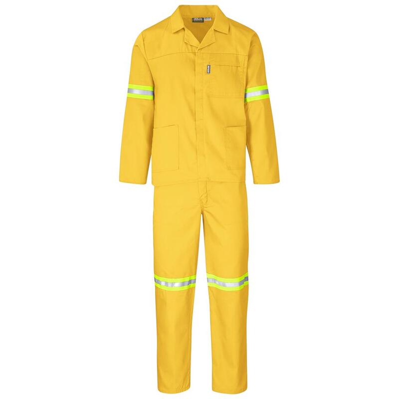 Altitude Trade Polycotton Conti Suit with Reflective Arms & Legs Yellow Tape