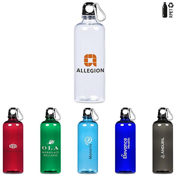 Vista Recycled PET Water Bottle - 600ml