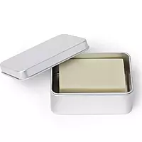 Draining Aluminum Bar Soap Travel Tin