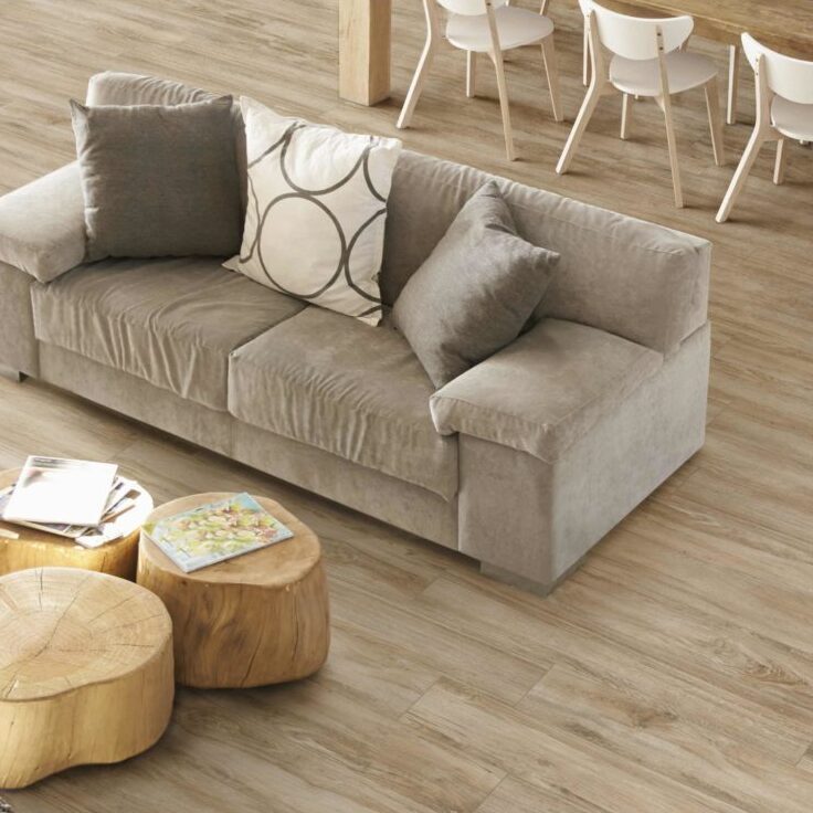 Gresie tip parchet LIGNUM MIELE 20X120, mp/cutie 0.96