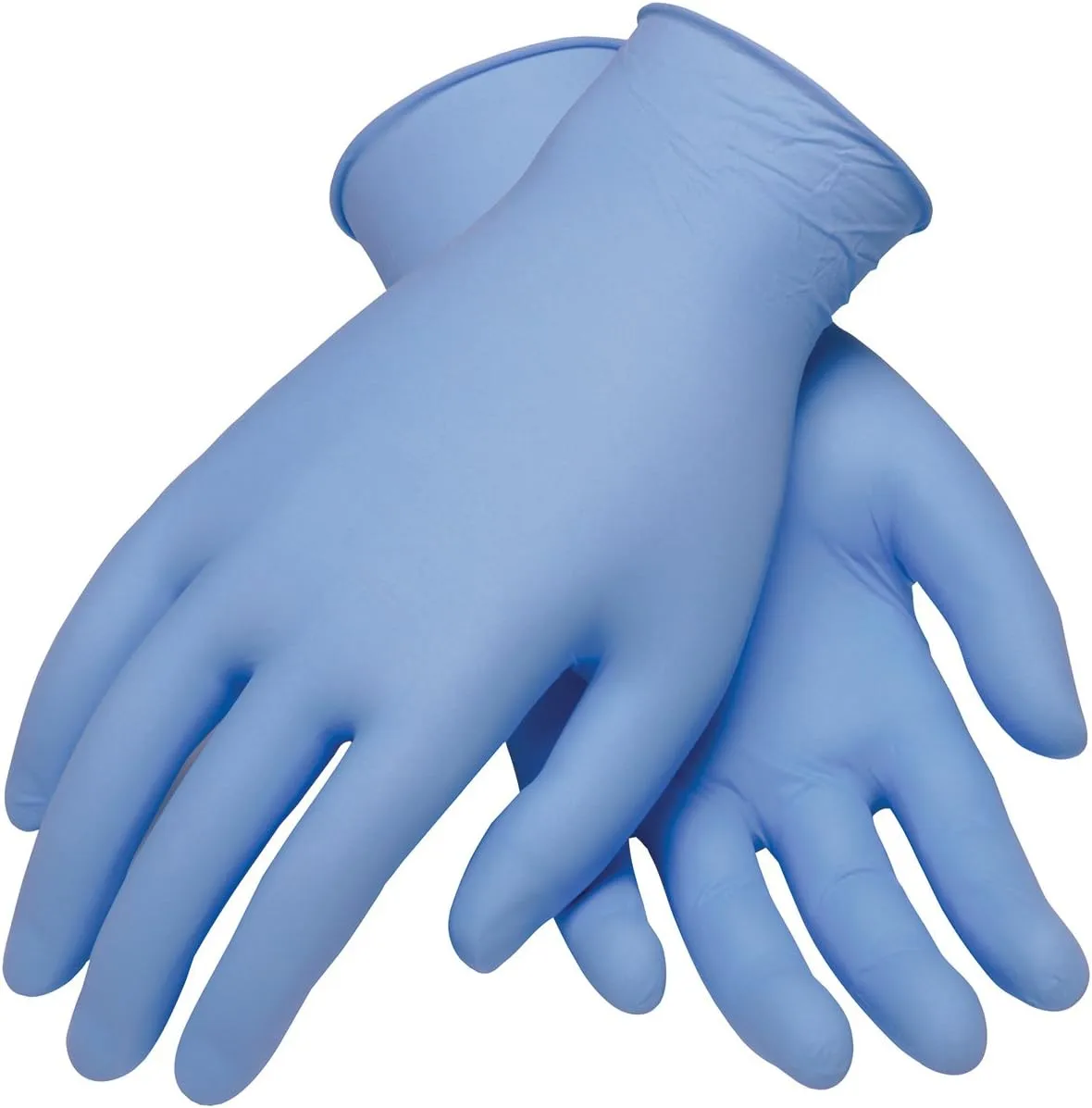 Ambi-dex 63-332PF/M Industrial Grade Disposable Nitrile Glove, Powder Free with Textured Grip - 4 Mil