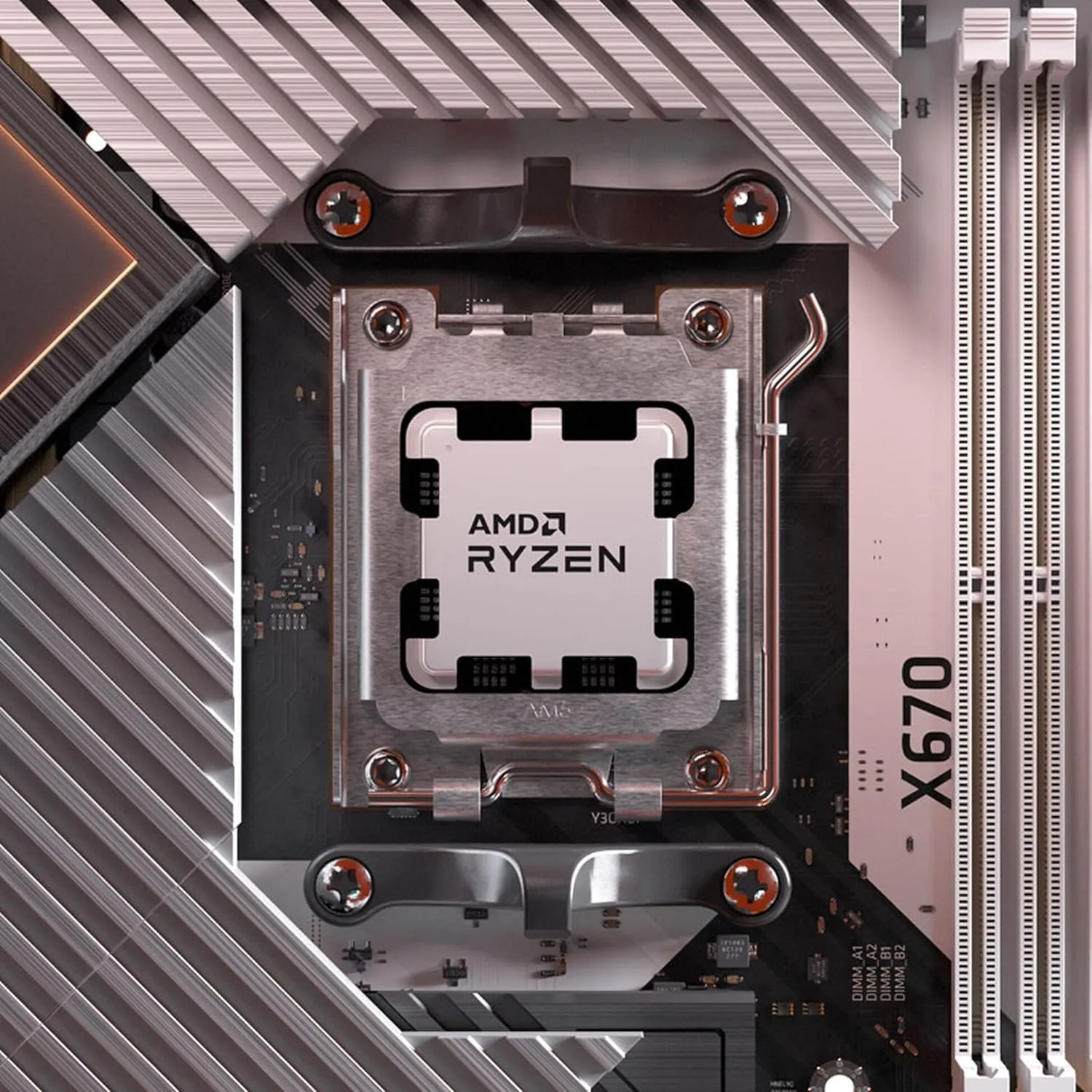 AMD Ryzen 5 7600 6-Core, 12-Thread Unlocked Desktop Processor