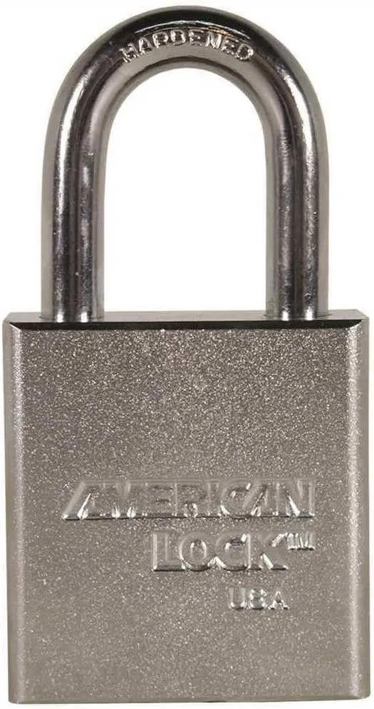 American Lock A5200KA XJ12 1-3/4 in. Padlock Solid Steel Body KAA